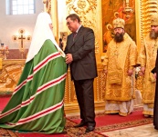 У Патриарха всея Руси Алексия II. Николоугрешский монастырь. Декабрь 2005.