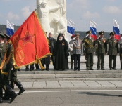На параде. 9 мая 2006 г.