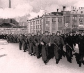 Демонстрация 7 ноября 1940 г.