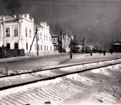 Советская площадь зимой