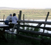 На Томи. Август 2007