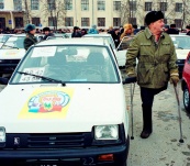 Подарок воину- победителю. Май 2003